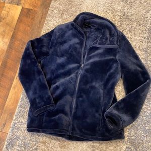 Ladies fall fuzzy jacket